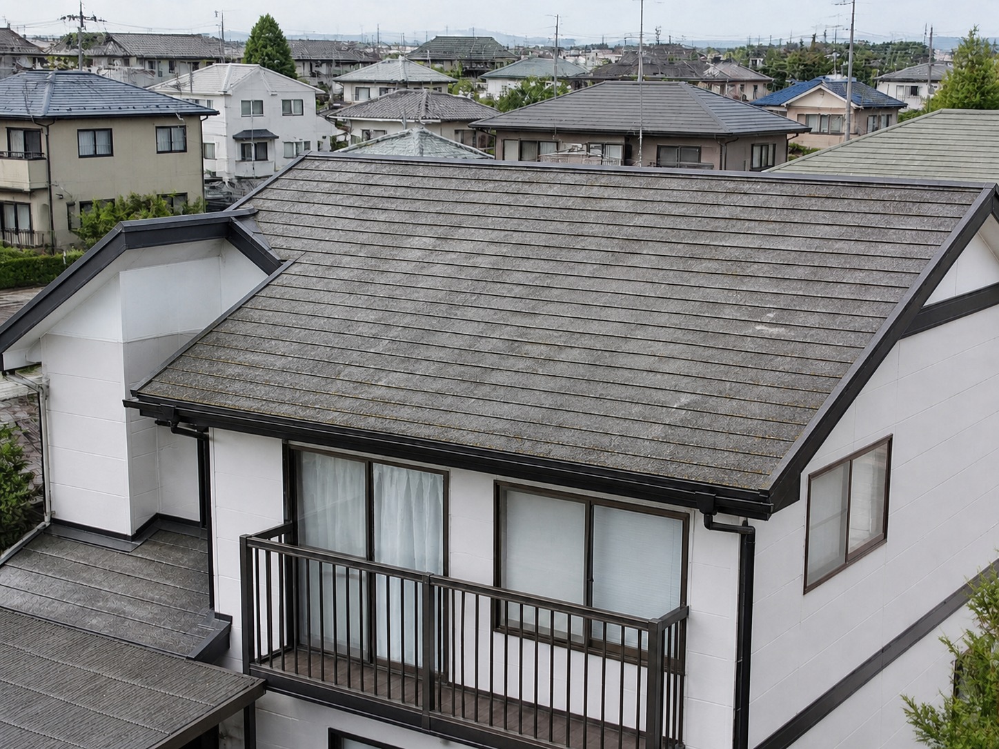 屋根塗装前