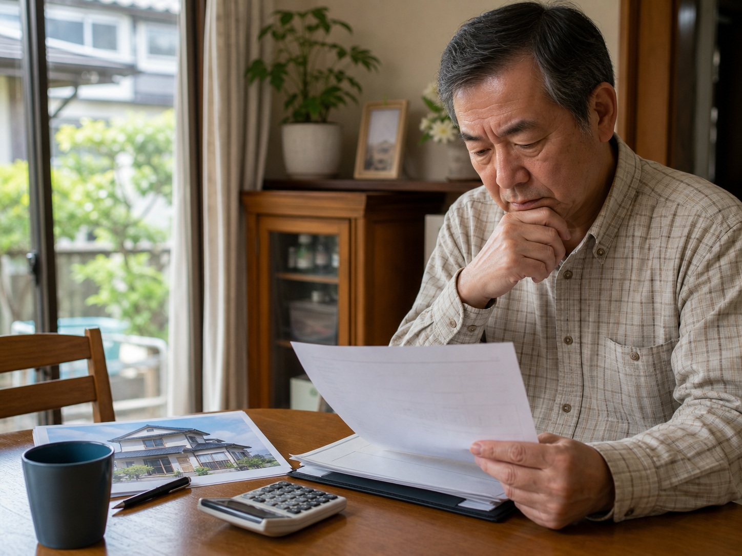 見積書を見て費用相場に悩む様子